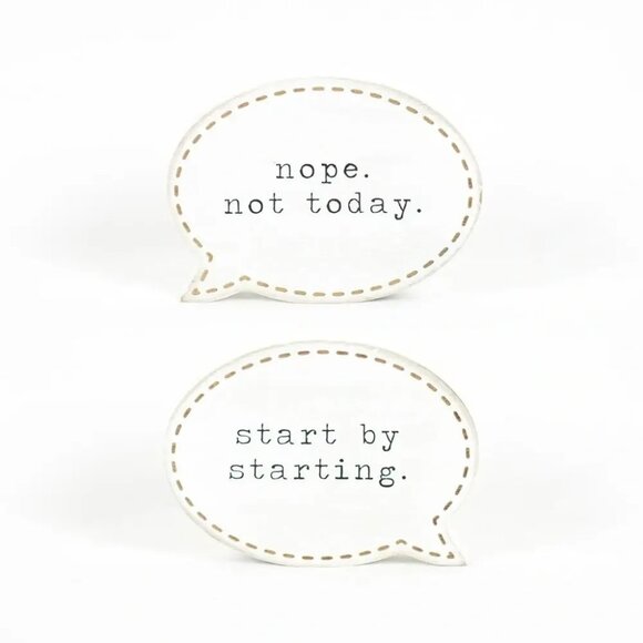 ($6) Speech Bubble Decor - Picture 1 of 1